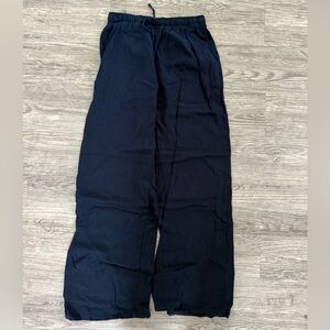 PacSun navy blue linen Pants